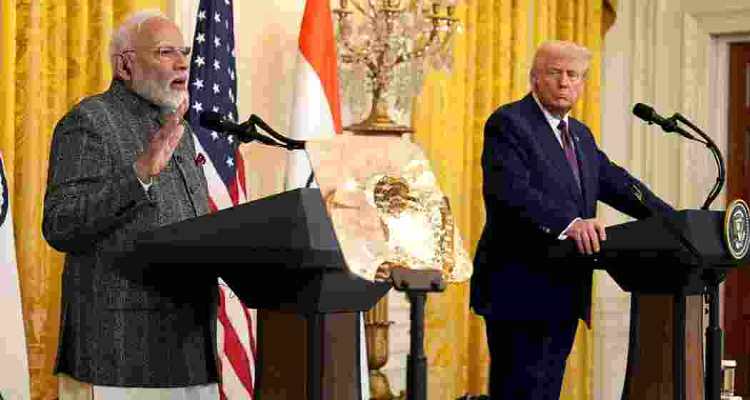 PM Modi With Donald Trump. (X/@narendramodi) PM Modi With Donald Trump. (X/@narendramodi)
