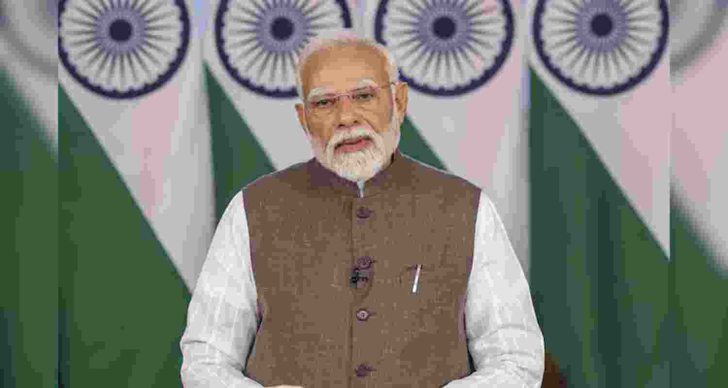 A file photo of Prime Minister Narendra Modi. A file photo of Prime Minister Narendra Modi.