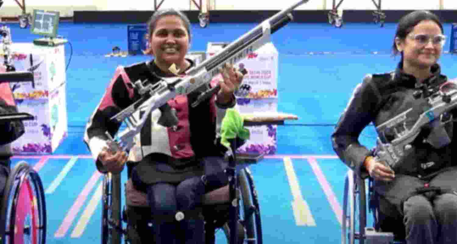 Image of India's Mona Agarwal (Left), Avani Lekhara (Right). Image of India's Mona Agarwal (Left), Avani Lekhara (Right).