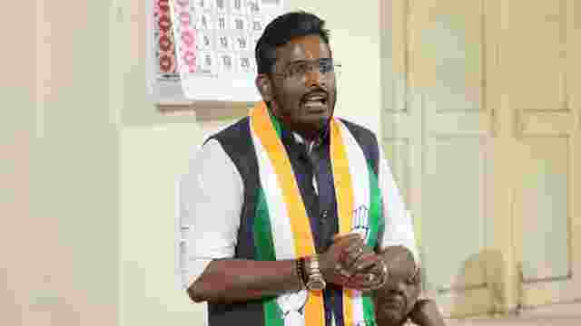 Akshay Kanti Bam points finger at Congress, cites non-cooperation in Indore exit Akshay Kanti Bam points finger at Congress, cites non-cooperation in Indore exit