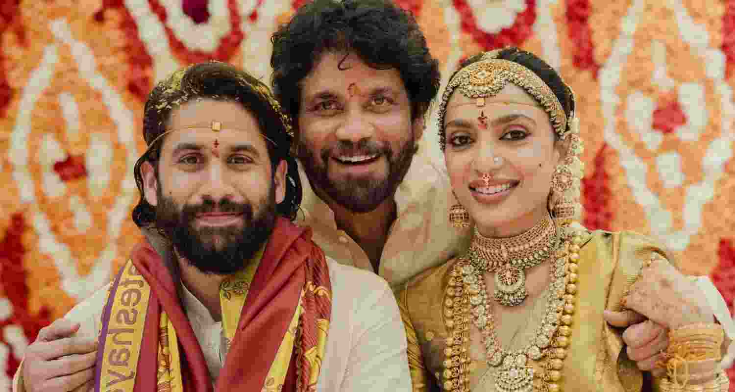 Naga Chaitanya, Sobhita Dhulipala wed in Telugu tradition Naga Chaitanya, Sobhita Dhulipala wed in Telugu tradition