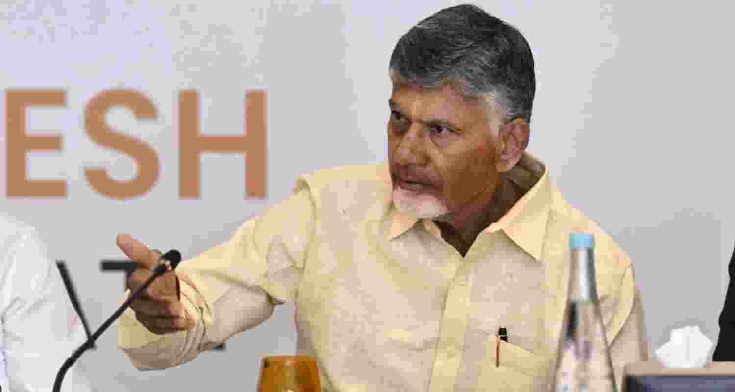 Chief Minister N Chandrababu Naidu. Chief Minister N Chandrababu Naidu.