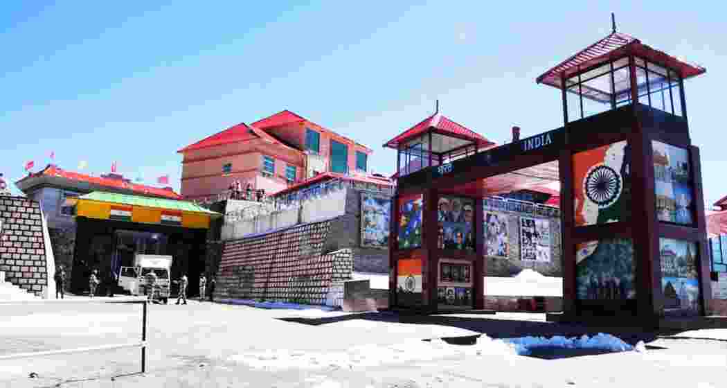 The Nathu la immigration checkpoint in Sikkim. The Nathu la immigration checkpoint in Sikkim.