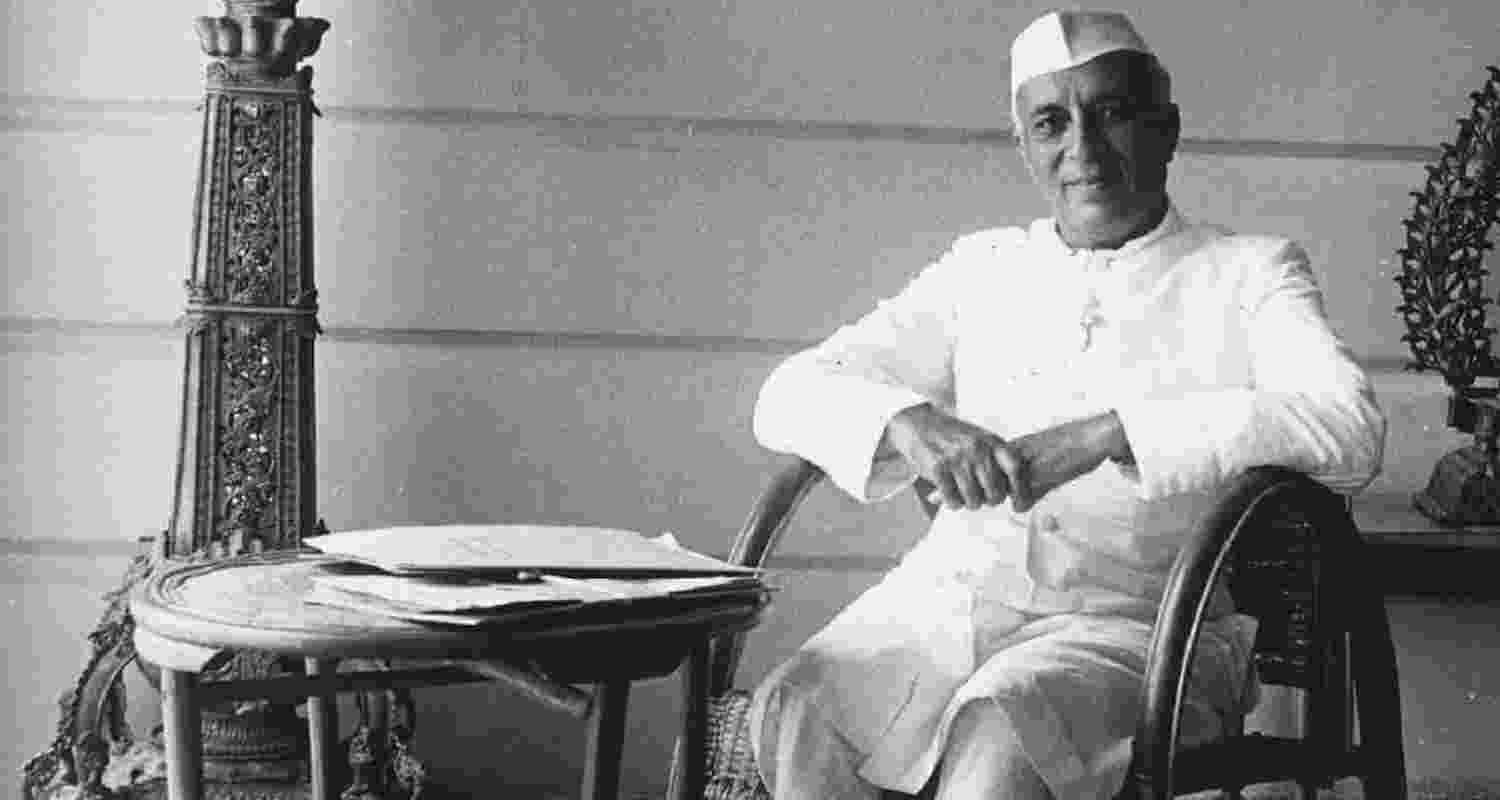 India's first Prime Minister Jawaharlal Nehru. India's first Prime Minister Jawaharlal Nehru.
