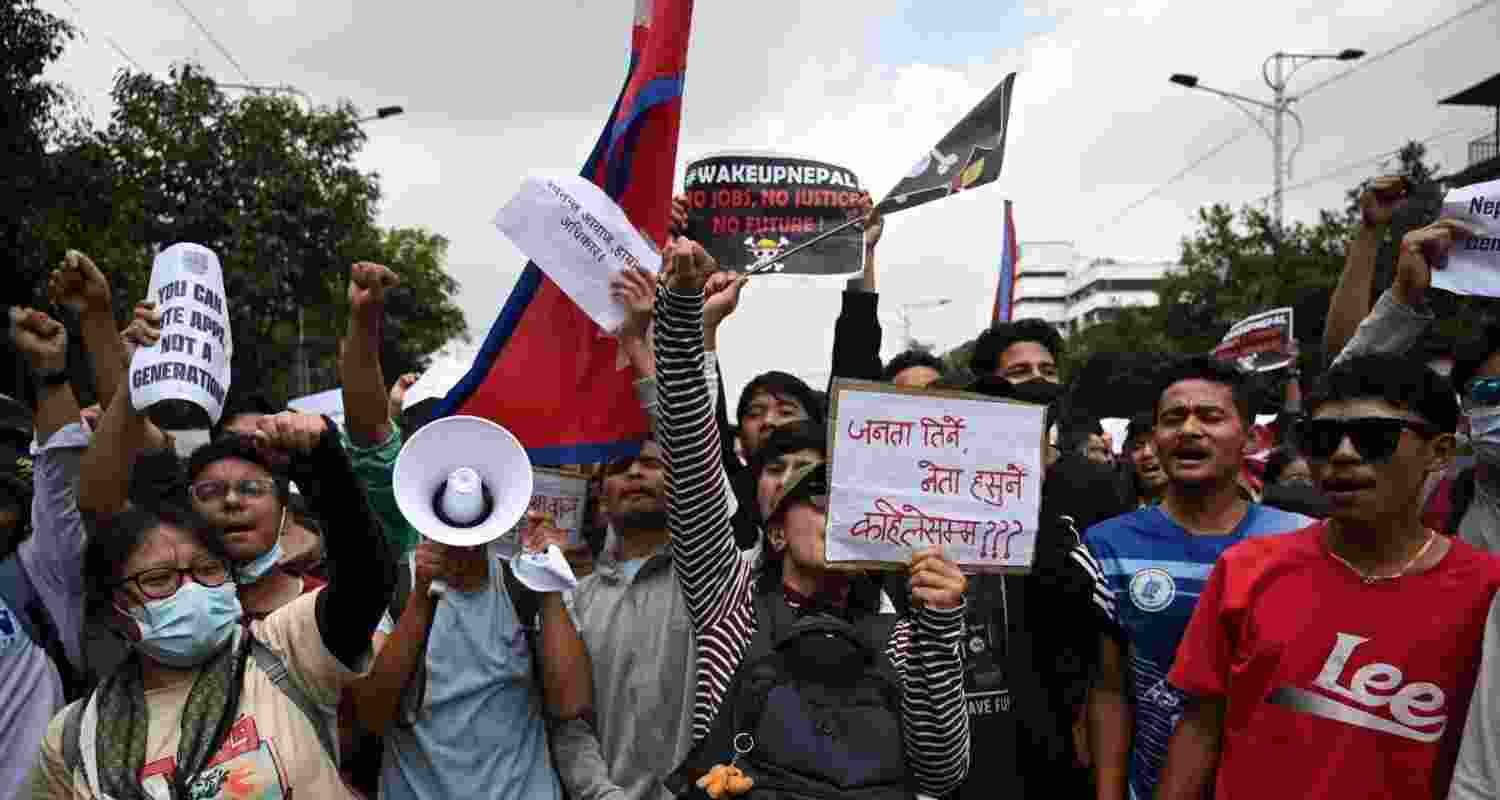 Gen Z leads massive protests in Kathmandu against corruption and social media curbs. Gen Z leads massive protests in Kathmandu against corruption and social media curbs.
