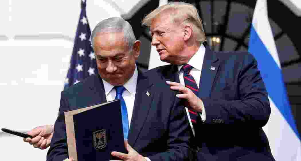 Israeli Prime Minister Benjamin Netanyahu and US President Donald Trump. File photos. Israeli Prime Minister Benjamin Netanyahu and US President Donald Trump. File photos.