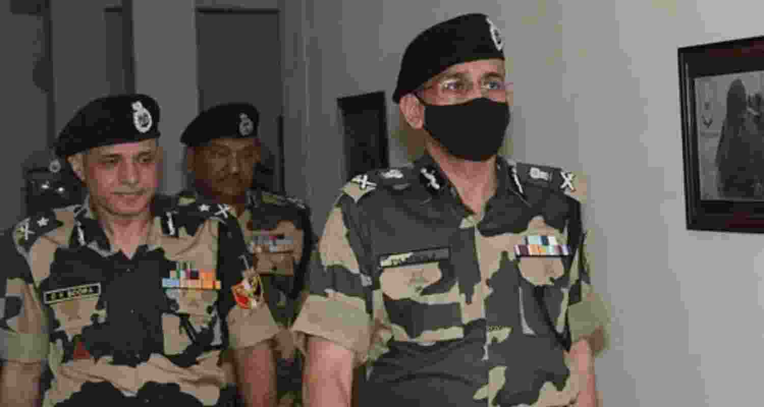 DG BSF visits Jammu , lauds troops for Op Sindhoor contribution DG BSF visits Jammu , lauds troops for Op Sindhoor contribution