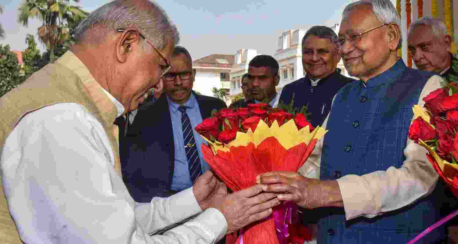 The Chief Minister Nitish Kumar-led NDA government wins a trust vote in the assembly on Monday. The Chief Minister Nitish Kumar-led NDA government wins a trust vote in the assembly on Monday.