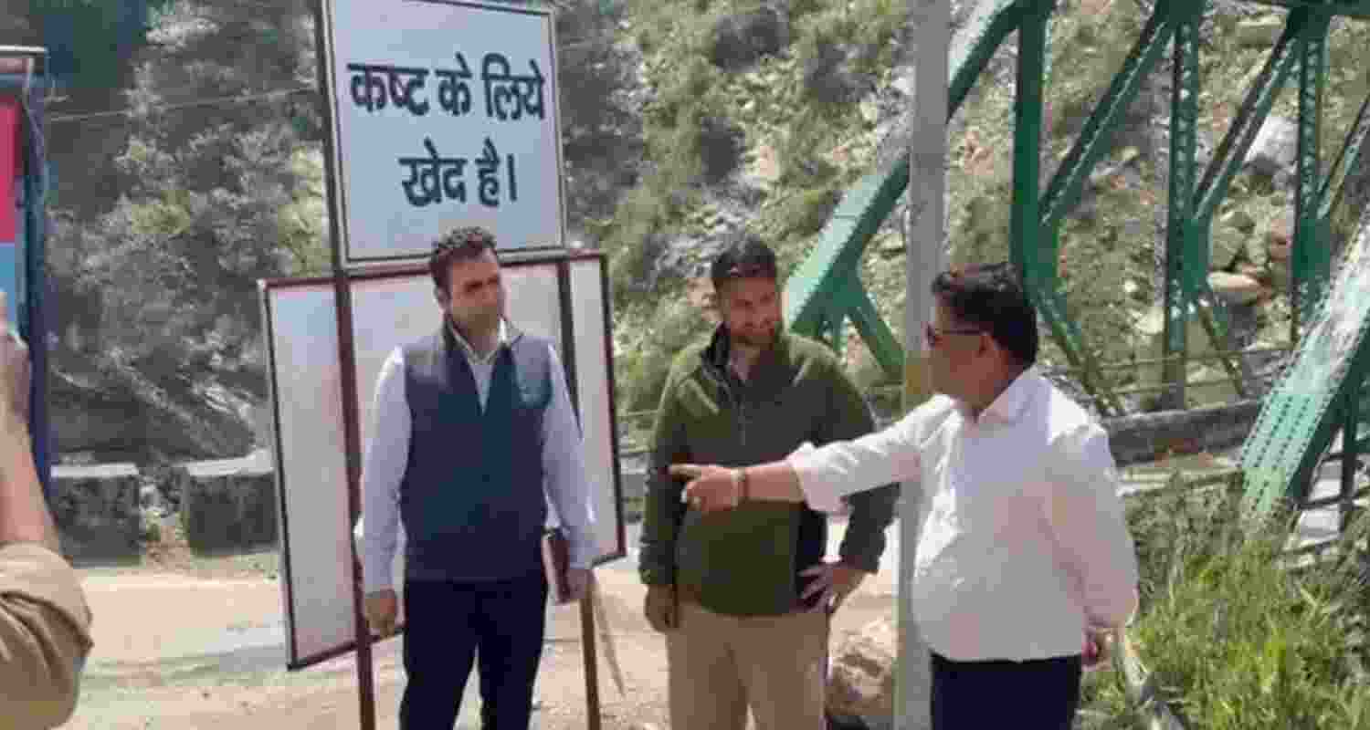 Officials inspect the routes and arrangements for Kedarnath yatra. Officials inspect the routes and arrangements for Kedarnath yatra.