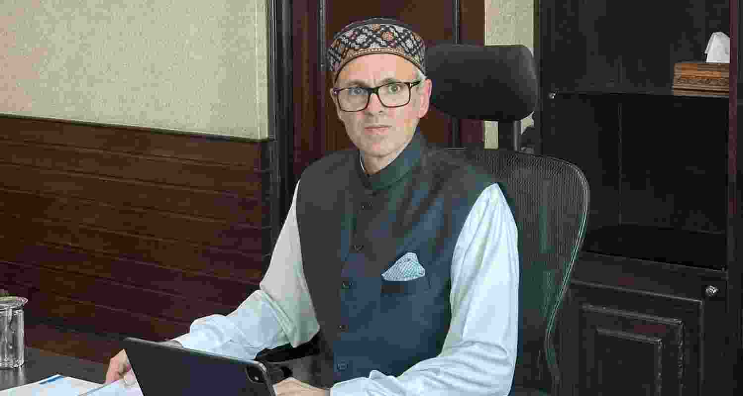Jammu and Kashmir Chief Minister Omar Abdullah. Image: X Jammu and Kashmir Chief Minister Omar Abdullah. Image: X