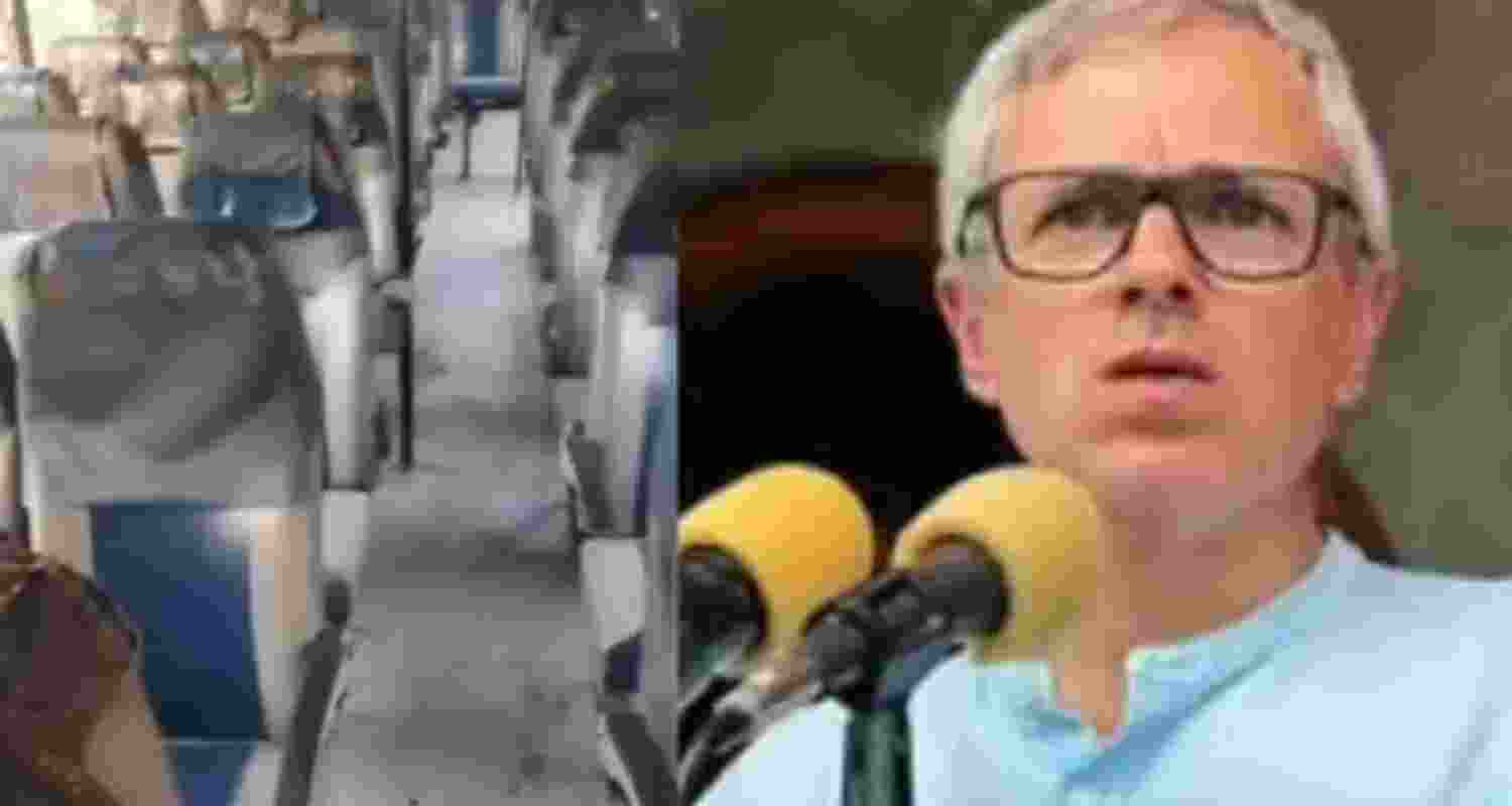 Jammu and Kashmir Chief Minister Omar Abdullah lauds EAM for evacuation, students decry poor bus services Jammu and Kashmir Chief Minister Omar Abdullah lauds EAM for evacuation, students decry poor bus services