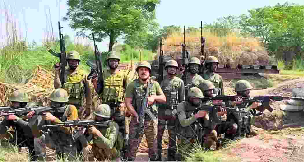 A still from the Operation Sindoor video released by the Indian Army. A still from the Operation Sindoor video released by the Indian Army.