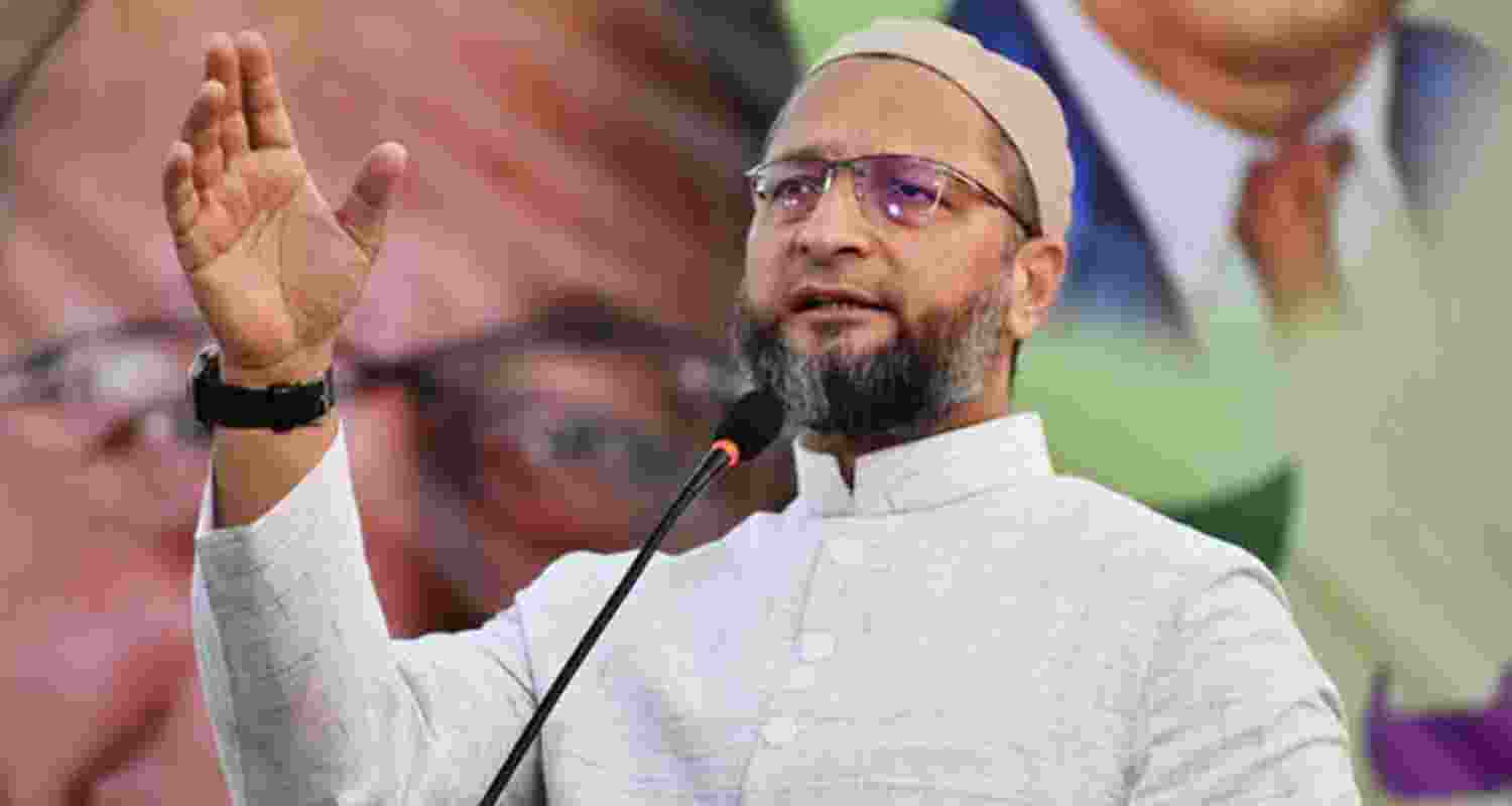 AIMIM president Asaduddin Owaisi. AIMIM president Asaduddin Owaisi.