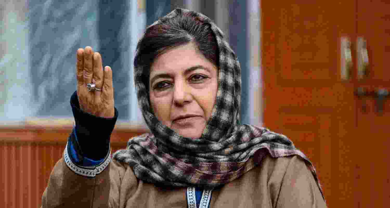 PDP president Mehbooba Mufti PDP president Mehbooba Mufti