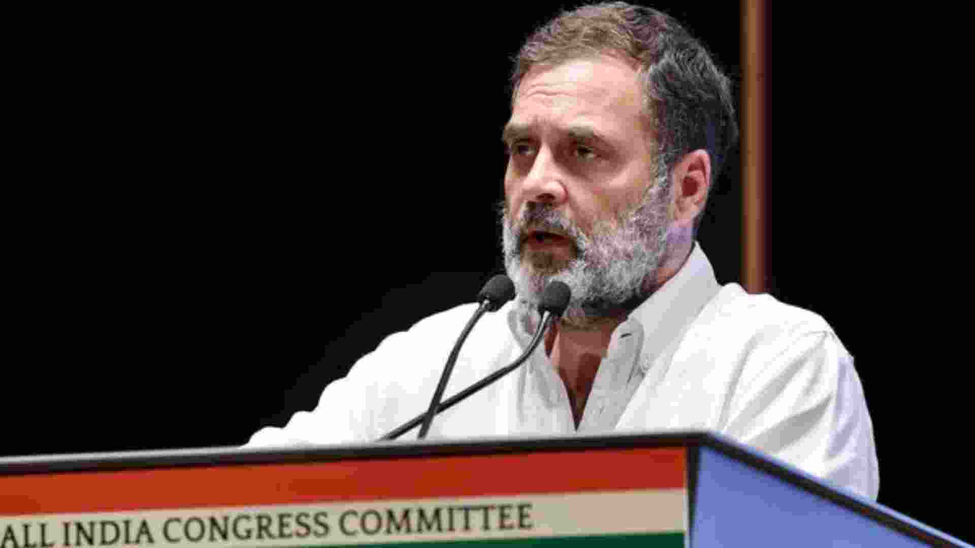 'My mistake' : Rahul regrets caste census not having done earlier 'My mistake' : Rahul regrets caste census not having done earlier