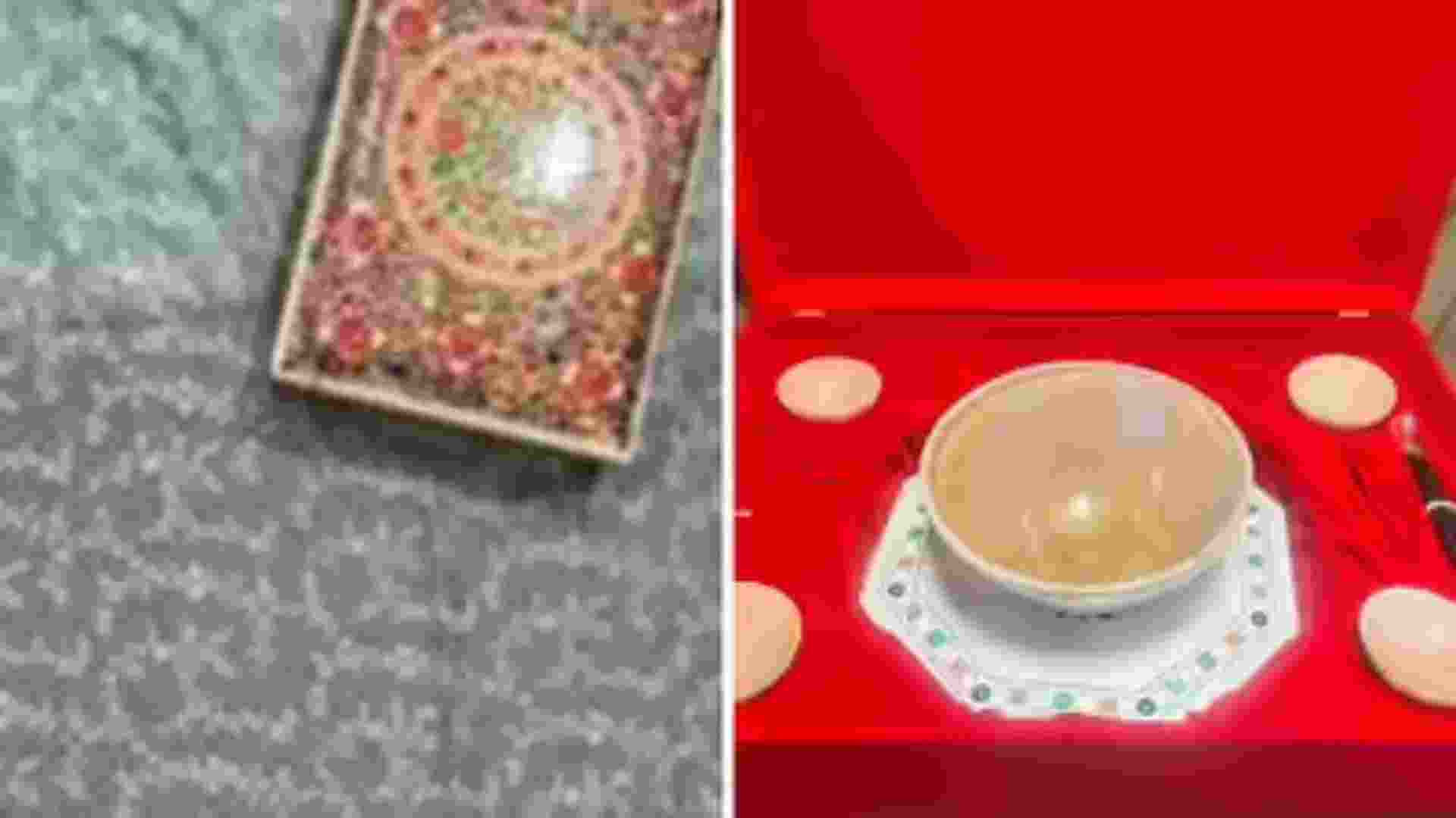 PM Modi gifts Kashmiri pashmina shawl to Japan's first Lady PM Modi gifts Kashmiri pashmina shawl to Japan's first Lady