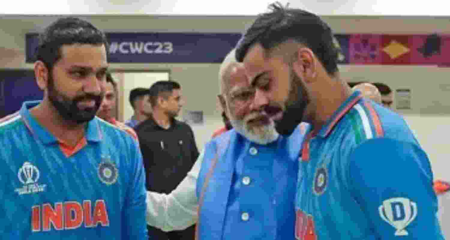 PM Modi speaks to Team India after T20 World Cup win PM Modi speaks to Team India after T20 World Cup win