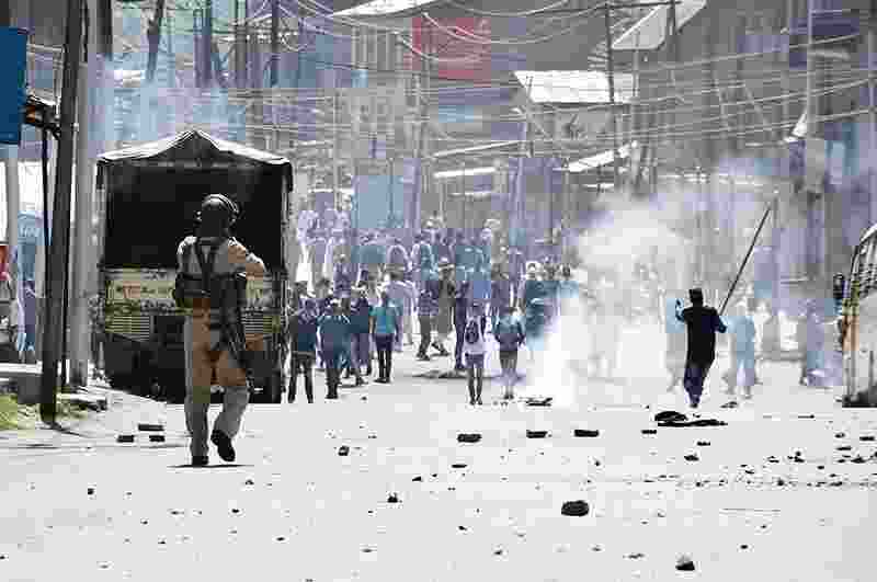J&K sees end to stone pelting, strikes post-article 370 abrogation: Home Ministry J&K sees end to stone pelting, strikes post-article 370 abrogation: Home Ministry