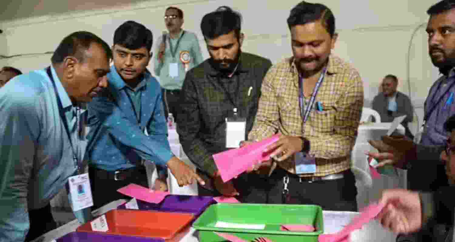The Trinamool Congress has alleged that unauthorised sorting of postal ballot covers was found at an EVM strongroom in Kolkata, West Bengal. (Representative image) The Trinamool Congress has alleged that unauthorised sorting of postal ballot covers was found at an EVM strongroom in Kolkata, West Bengal. (Representative image)