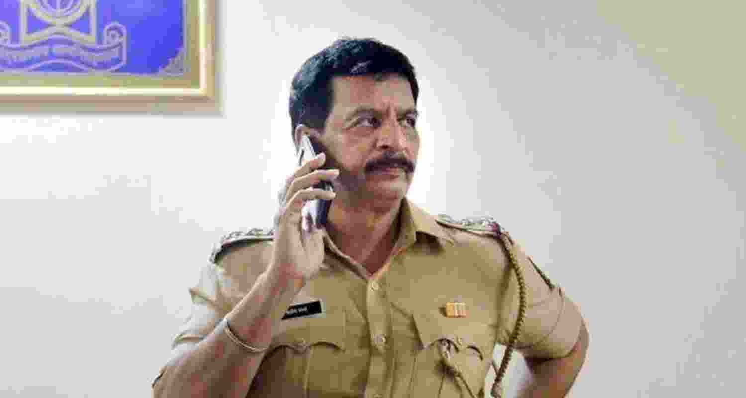 Once-renowned encounter specialist, Pradeep Sharma. Once-renowned encounter specialist, Pradeep Sharma.