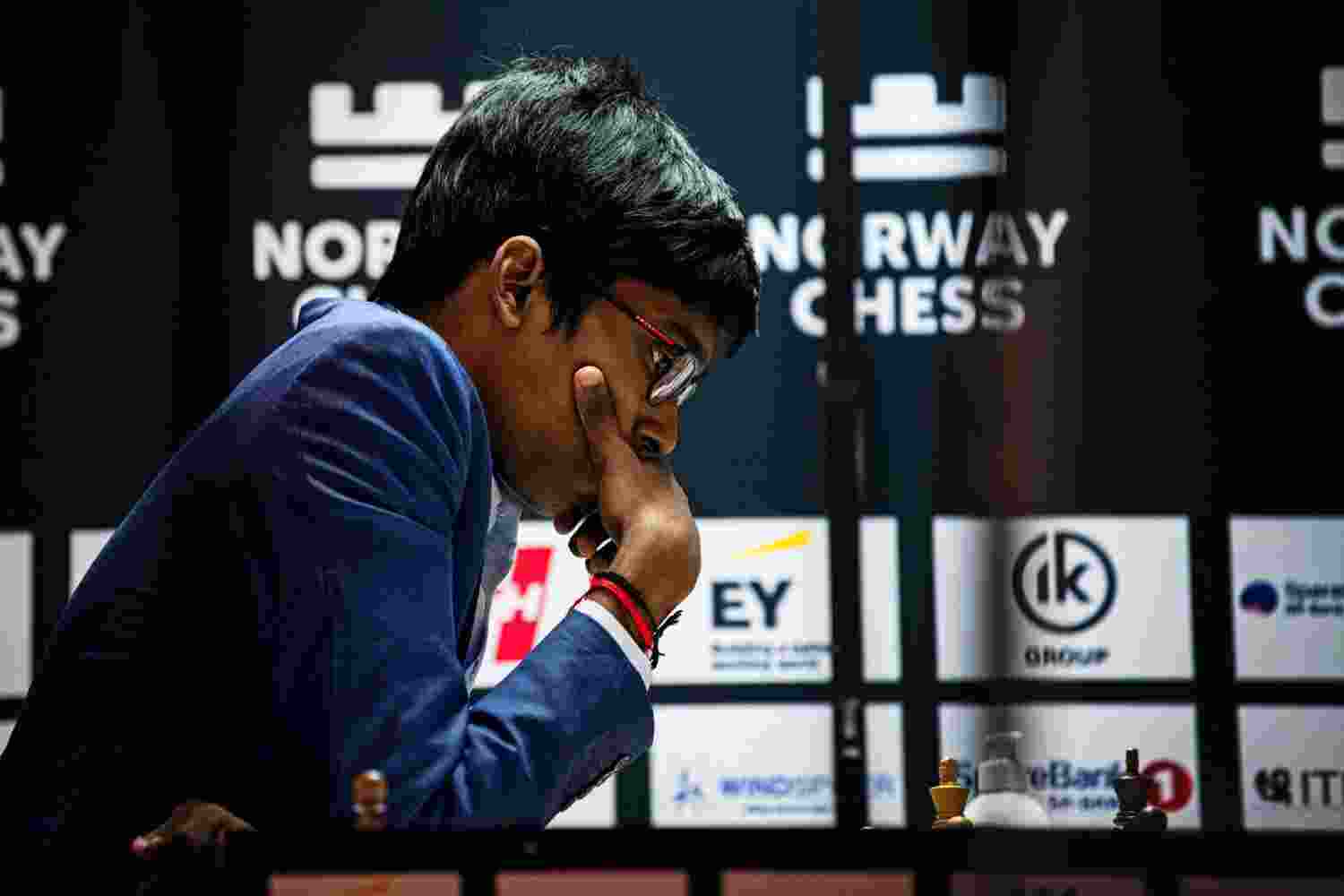 Norway Chess: Praggnanandhaa loses to Alireza Norway Chess: Praggnanandhaa loses to Alireza