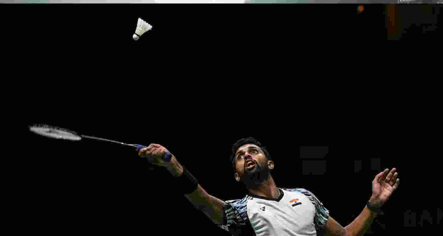 HS Prannoy in action. File photo. HS Prannoy in action. File photo.