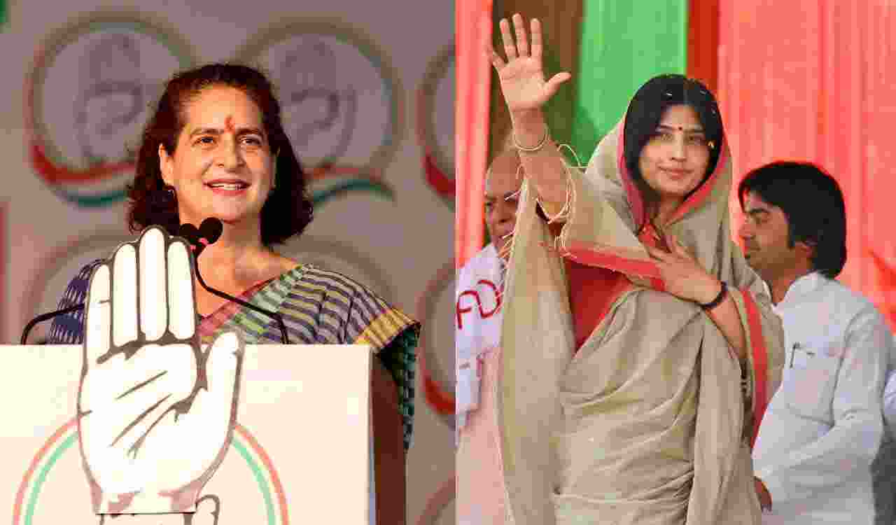 Priyanka Gandhi, Dimple Yadav to hold roadshow in Varanasi on May 25 Priyanka Gandhi, Dimple Yadav to hold roadshow in Varanasi on May 25
