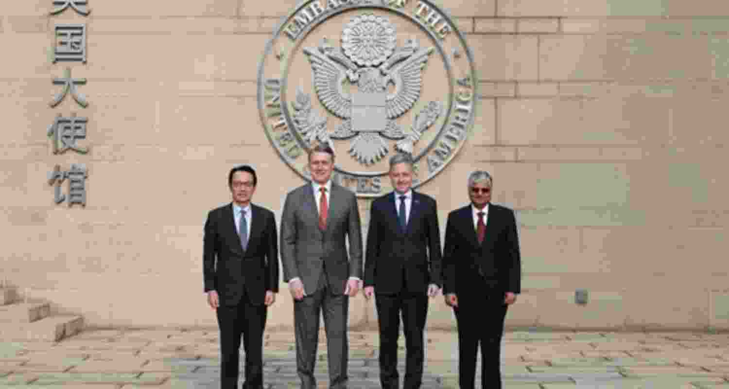 US envoy David Perdue reaffirms QUAD’s role in a free Indo-Pacific. US envoy David Perdue reaffirms QUAD’s role in a free Indo-Pacific.