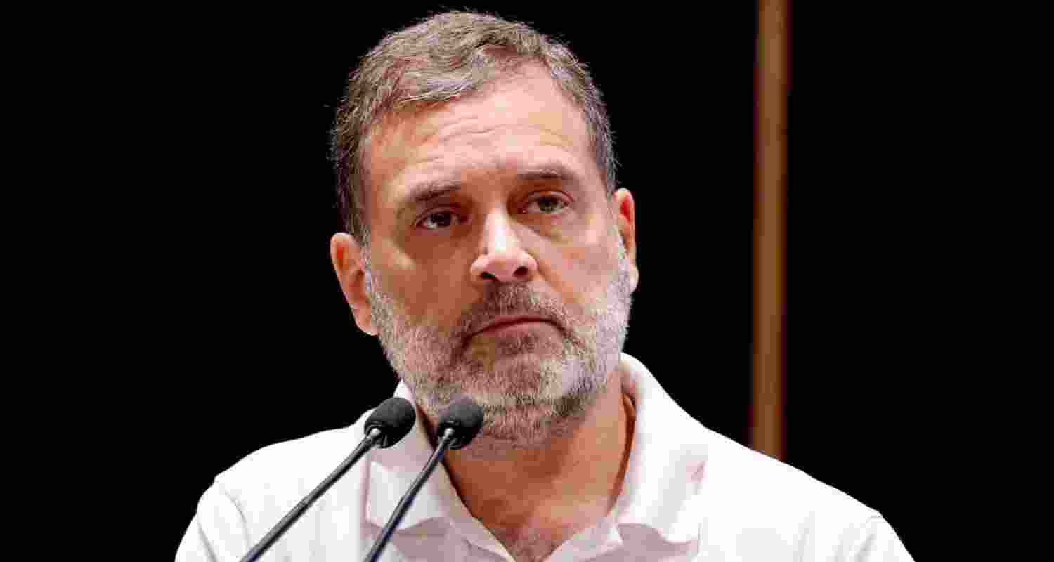 Congress leader Rahul Gandhi. Congress leader Rahul Gandhi.