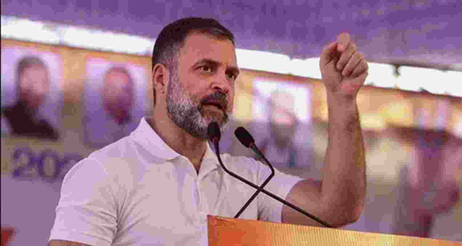 Congress leader Rahul Gandhi - file image. Congress leader Rahul Gandhi - file image.