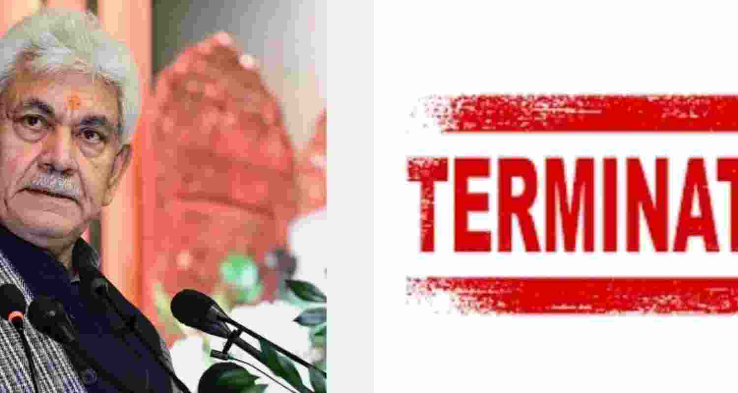 Five more govt employees in J&K terminated for 'terror links' Five more govt employees in J&K terminated for 'terror links'