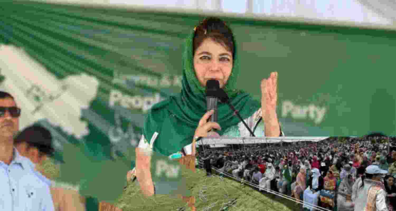 Mehbooba calls for release of detainees, peace talks as CBMs Mehbooba calls for release of detainees, peace talks as CBMs