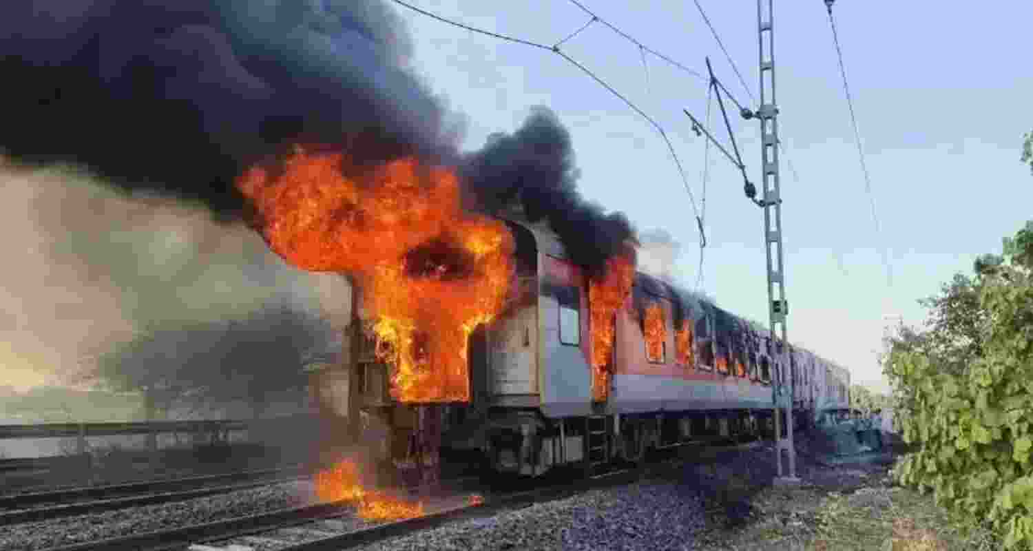 Railways claim 'sabotage' in recent train fire incidents Railways claim 'sabotage' in recent train fire incidents