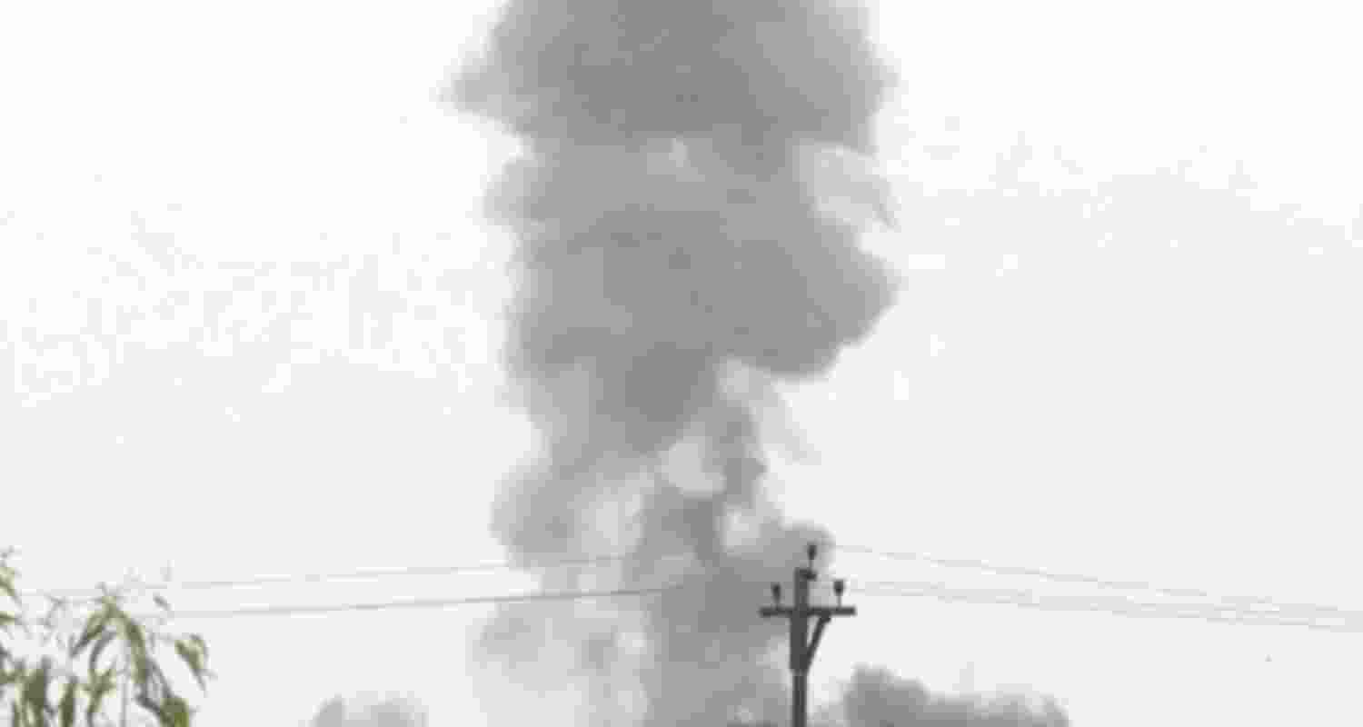 DRDO successfully tests high calibre bomb at TBRL facility DRDO successfully tests high calibre bomb at TBRL facility