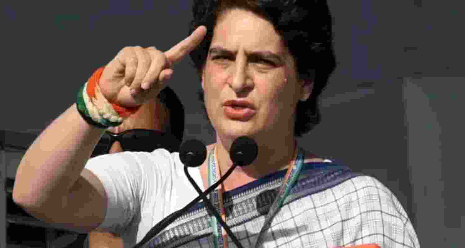 Priyanaka calls Ram Temple donations 'theft' as 'tragic,shameful' Priyanaka calls Ram Temple donations 'theft' as 'tragic,shameful'