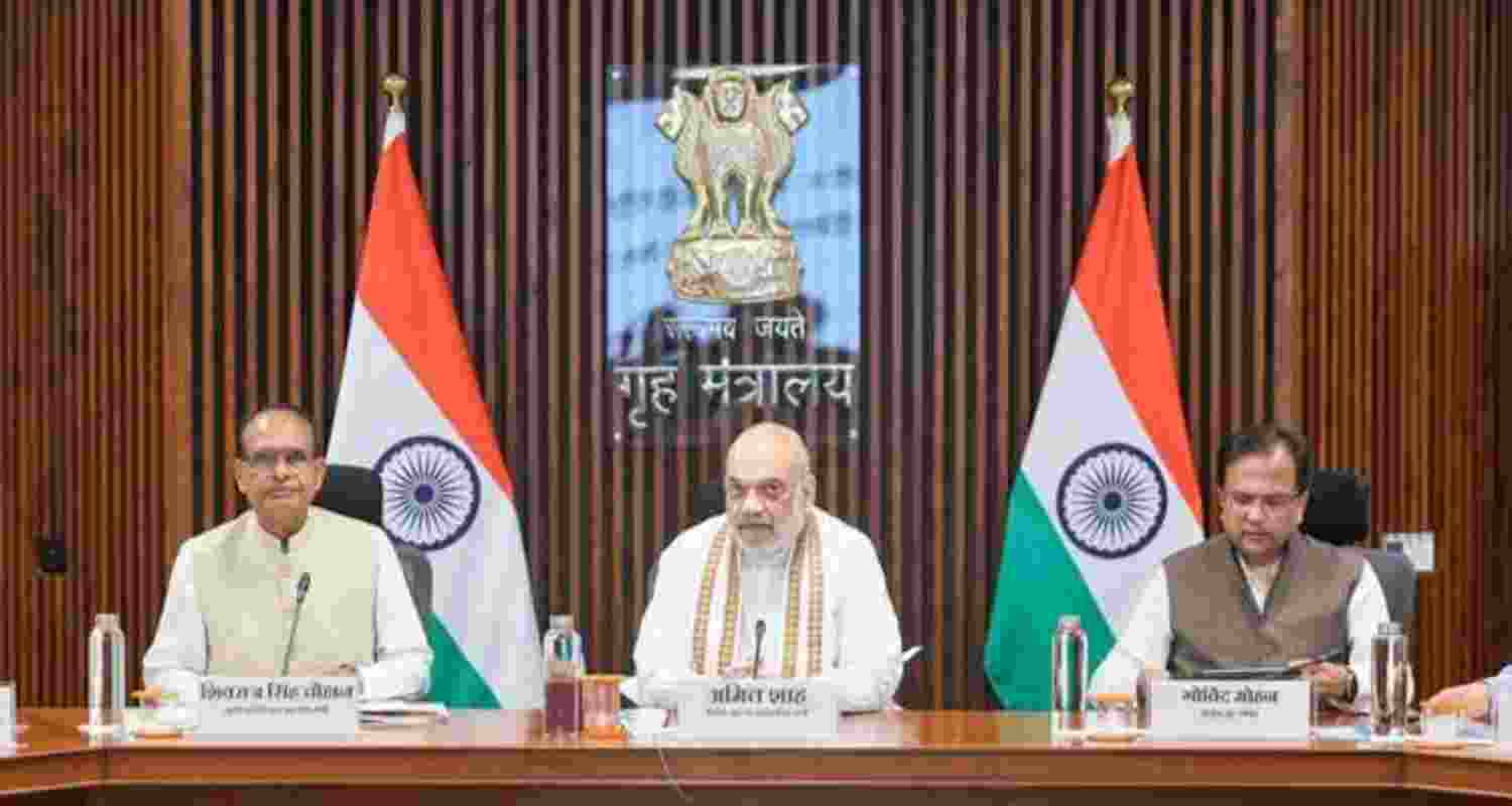 Monsoon deficit:Shah directs ministries to coordinate with states Monsoon deficit:Shah directs ministries to coordinate with states