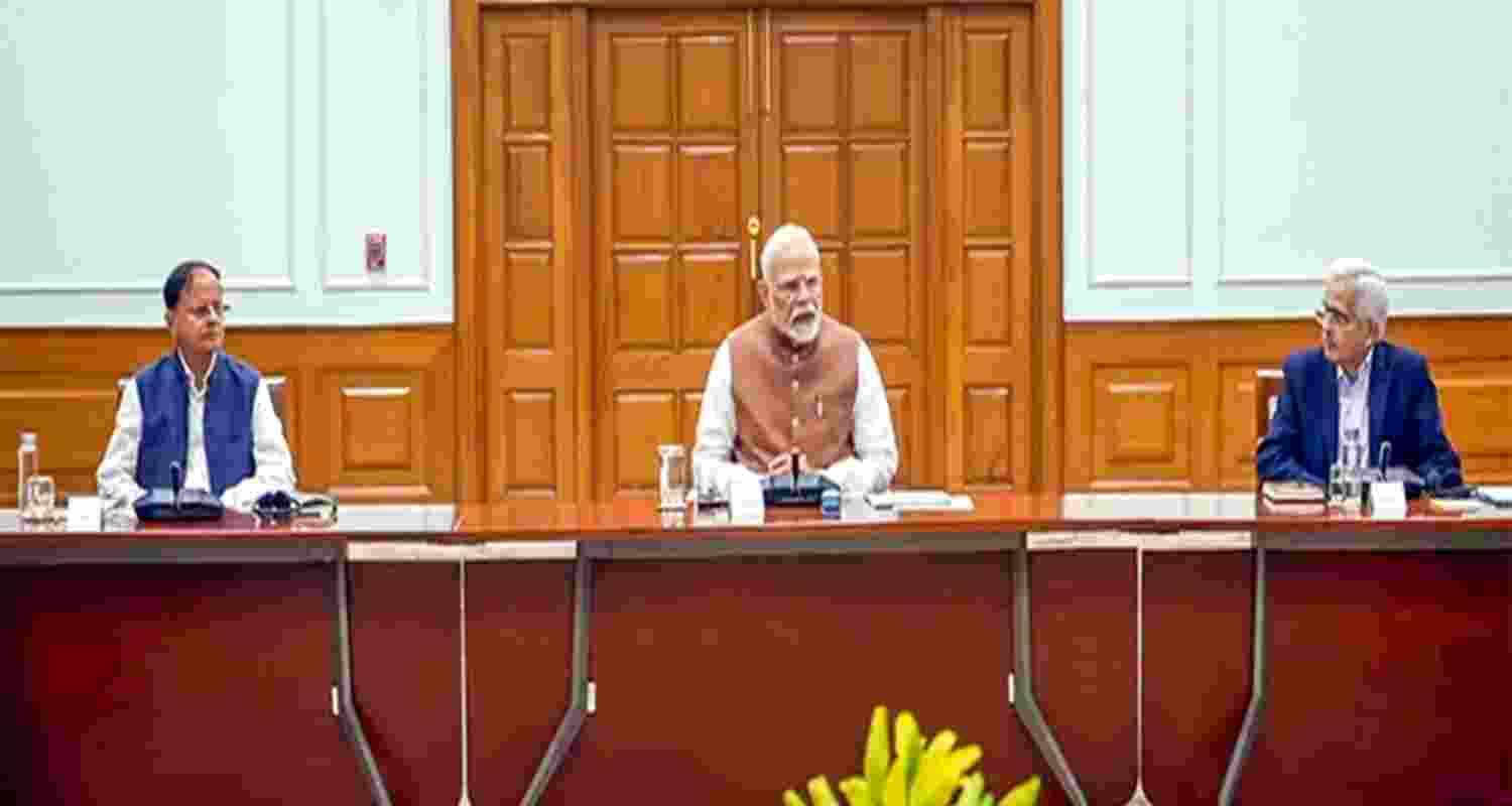 PM chairs high level meeting with Secretaries to review agenda PM chairs high level meeting with Secretaries to review agenda