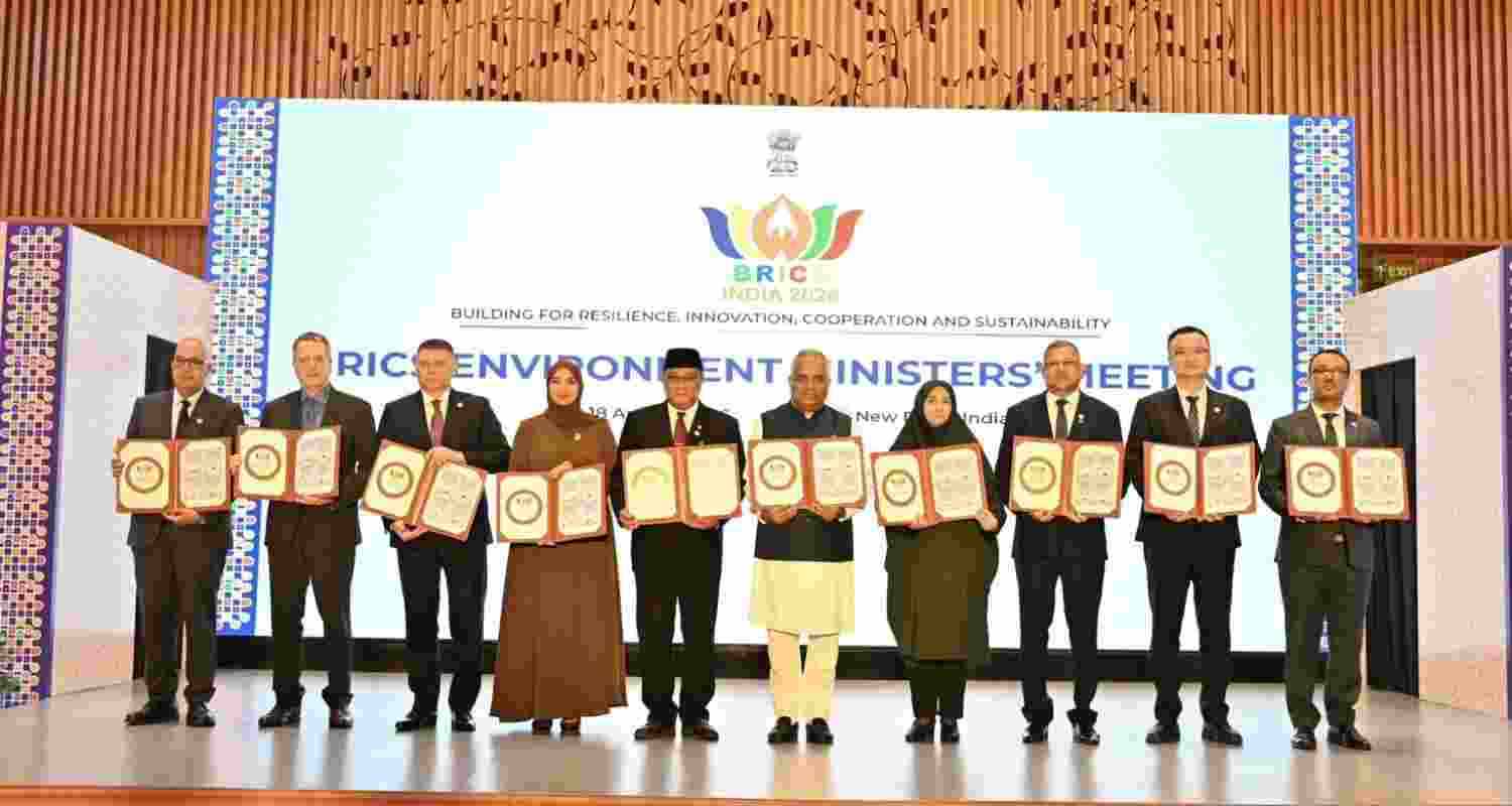 BRICS Environment ministers unveil 4 compendiums for practices BRICS Environment ministers unveil 4 compendiums for practices