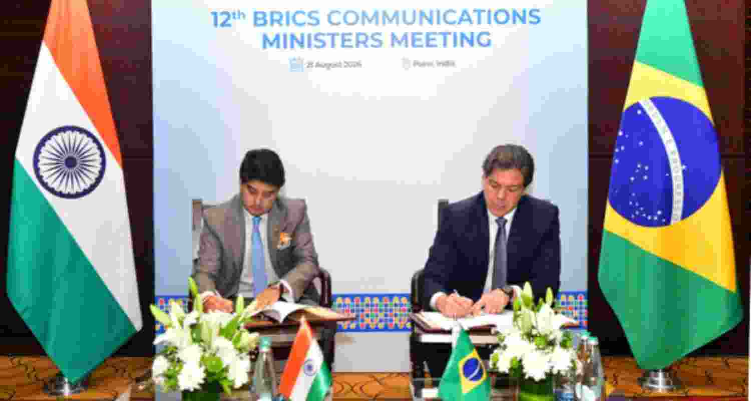 BRICS meeting: India, Brazil sign MOU in telecom sector BRICS meeting: India, Brazil sign MOU in telecom sector