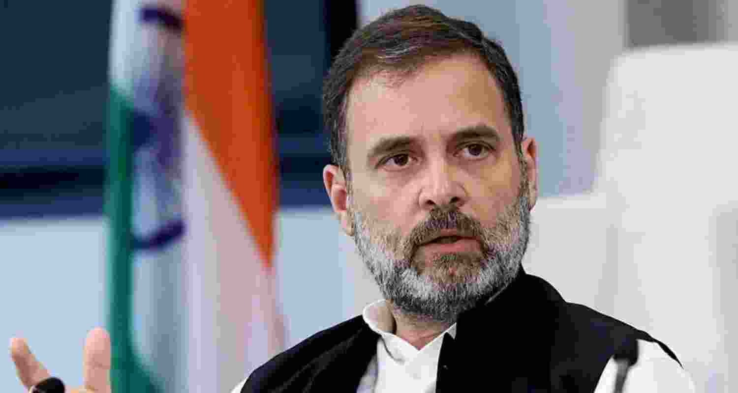 Congress leader Rahul Gandhi. Congress leader Rahul Gandhi.