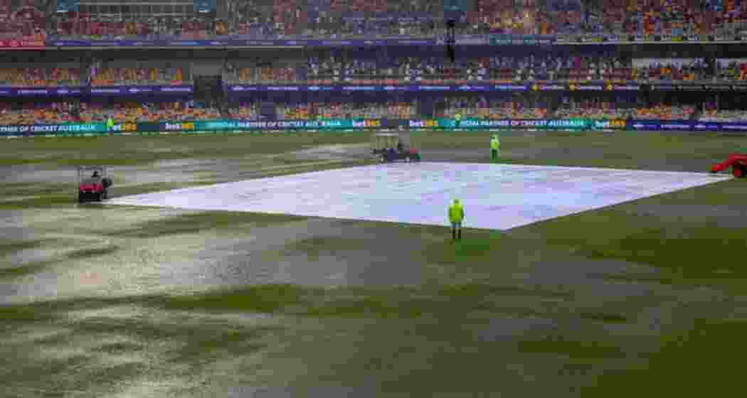 Fans to get refund after rain-soaked day 1 of Gabba Test. Fans to get refund after rain-soaked day 1 of Gabba Test.