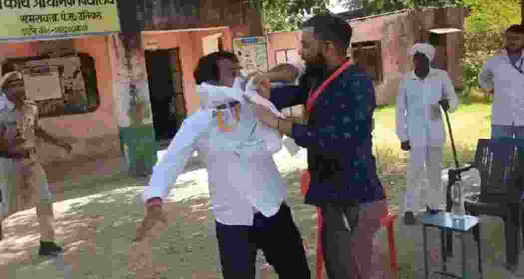 Rajasthan MLA candidate arrested for slapping official Rajasthan MLA candidate arrested for slapping official