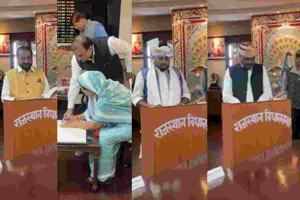 Seven newly elected MLAs of Rajasthan take oath Seven newly elected MLAs of Rajasthan take oath