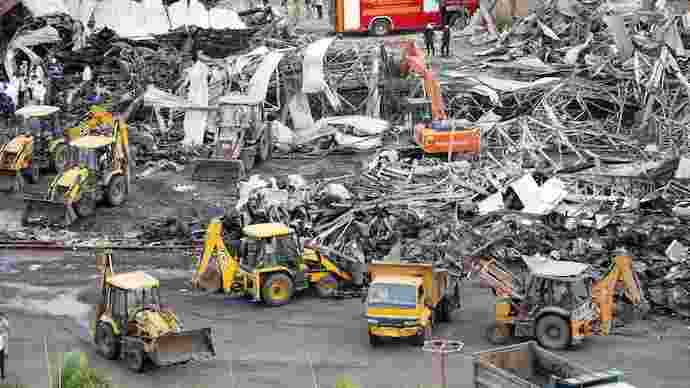 Kiritsinh Jadeja, a partner in Raceway Enterprises, which operated the game zone, was arrested from Rajkot-Kalavad road on Tuesday night. Kiritsinh Jadeja, a partner in Raceway Enterprises, which operated the game zone, was arrested from Rajkot-Kalavad road on Tuesday night.