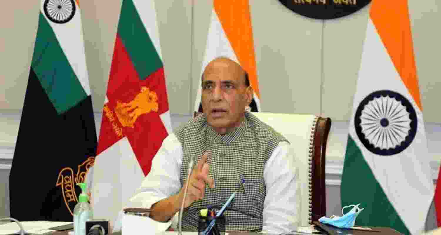 A file photo of Defence minister Rajnath Singh gave a detailed account of Operation Sindoor earlier this month in Parliament. A file photo of Defence minister Rajnath Singh gave a detailed account of Operation Sindoor earlier this month in Parliament.
