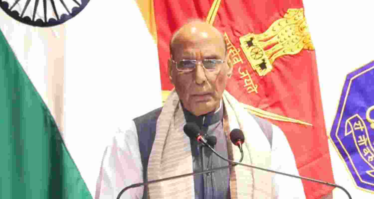 Will go to any extent to protect our land: Defence Min Rajnath Will go to any extent to protect our land: Defence Min Rajnath