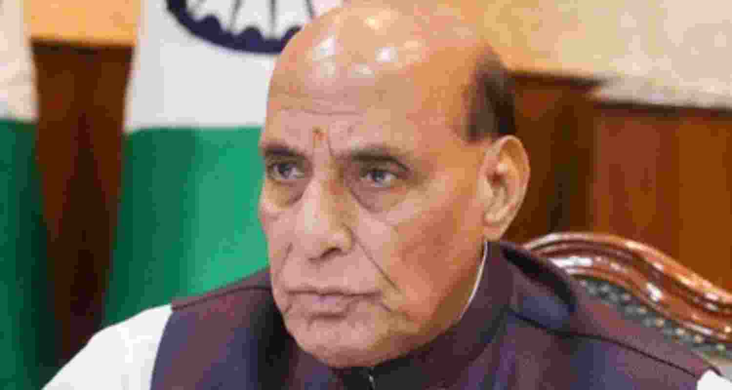 Defence Minister Rajnath Singh. Defence Minister Rajnath Singh.