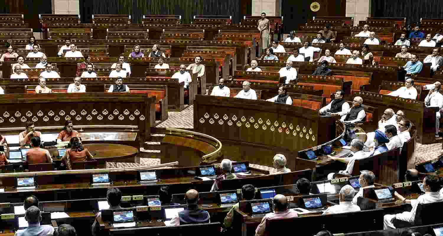 Rajya Sabha will take up two key bills on Monday, including tax reforms and a new framework for admitting digital bank records as legal evidence. Rajya Sabha will take up two key bills on Monday, including tax reforms and a new framework for admitting digital bank records as legal evidence.