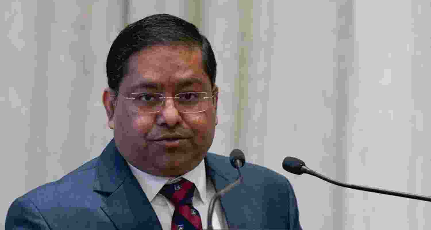 Ministry of External Affairs (MEA) spokesperson Randhir Jaiswal during the weekly media briefing in New Delhi on Friday. Ministry of External Affairs (MEA) spokesperson Randhir Jaiswal during the weekly media briefing in New Delhi on Friday.