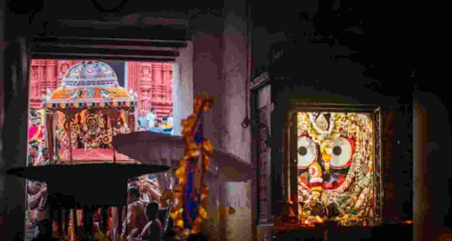 ASI begins repair of Jagannath Temple's iconic Ratna Bhandar ASI begins repair of Jagannath Temple's iconic Ratna Bhandar